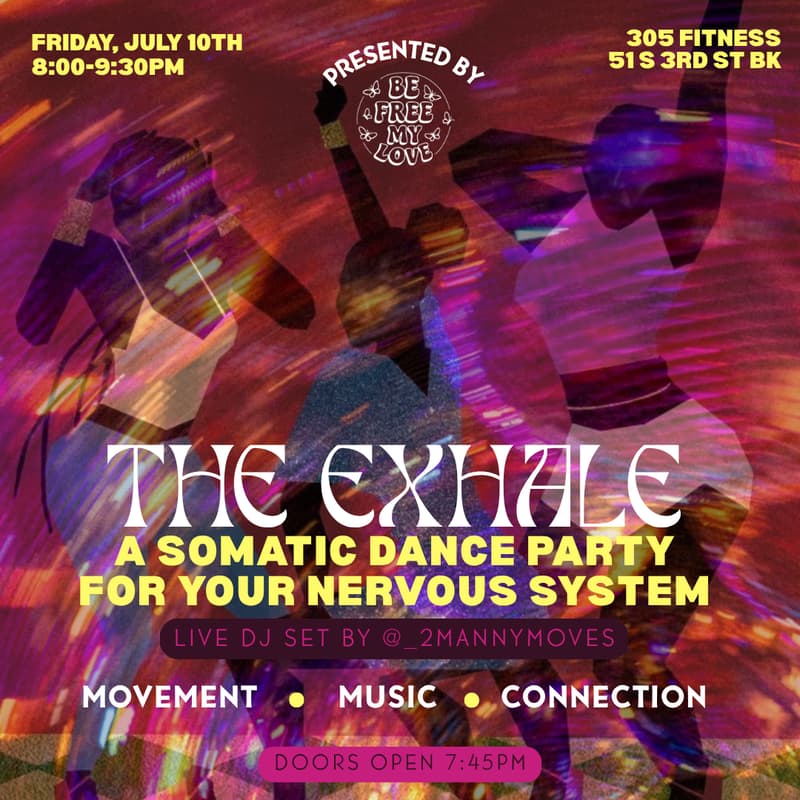 Cover Image for The Exhale🌬️: A Somatic Dance Party for Your Nervous System