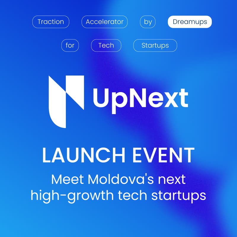 Cover Image for UpNext by Dreamups Launch Event
