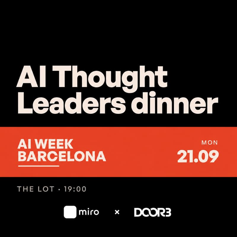 Cover Image for AI Thought Leaders dinner