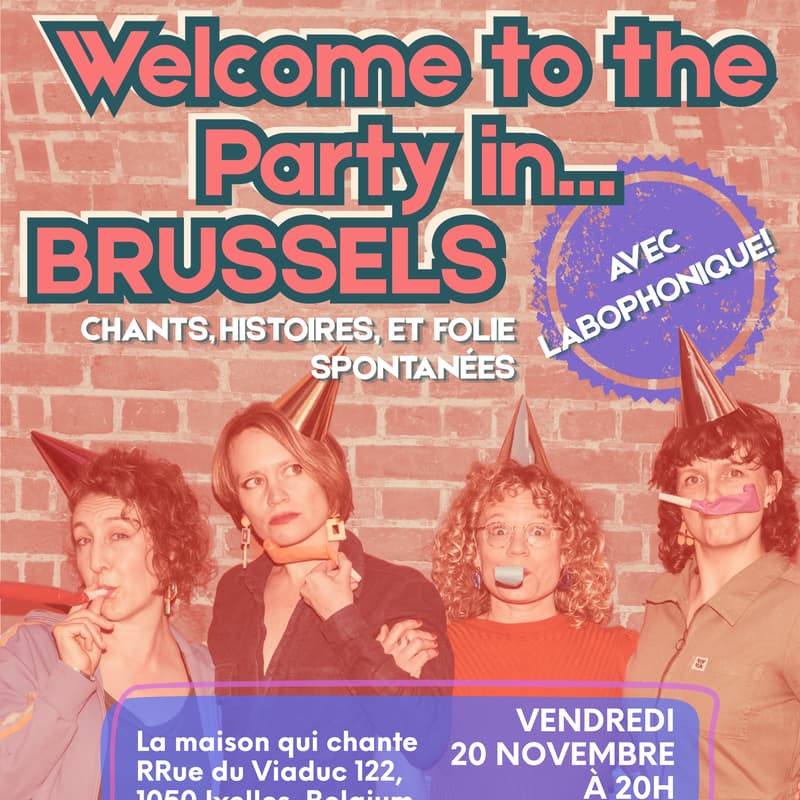 Cover Image for Oöm Tournée européenne - Bienvenue à la fête à Bruxelles