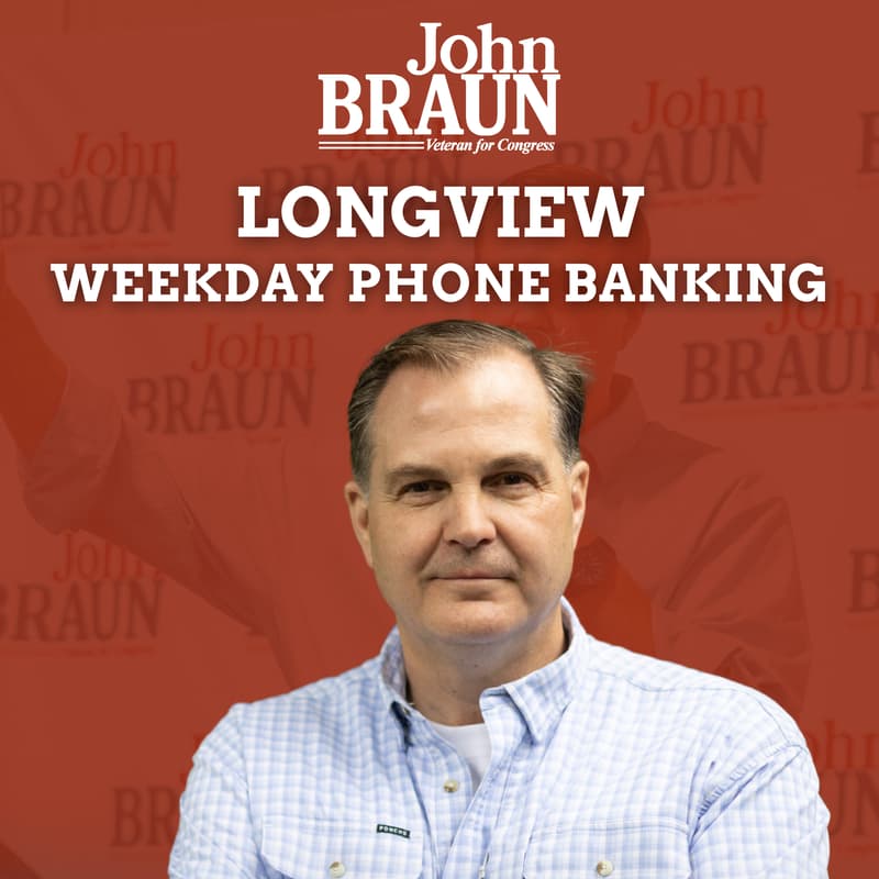 Cover Image for Phone Banking in Longview with Team Braun