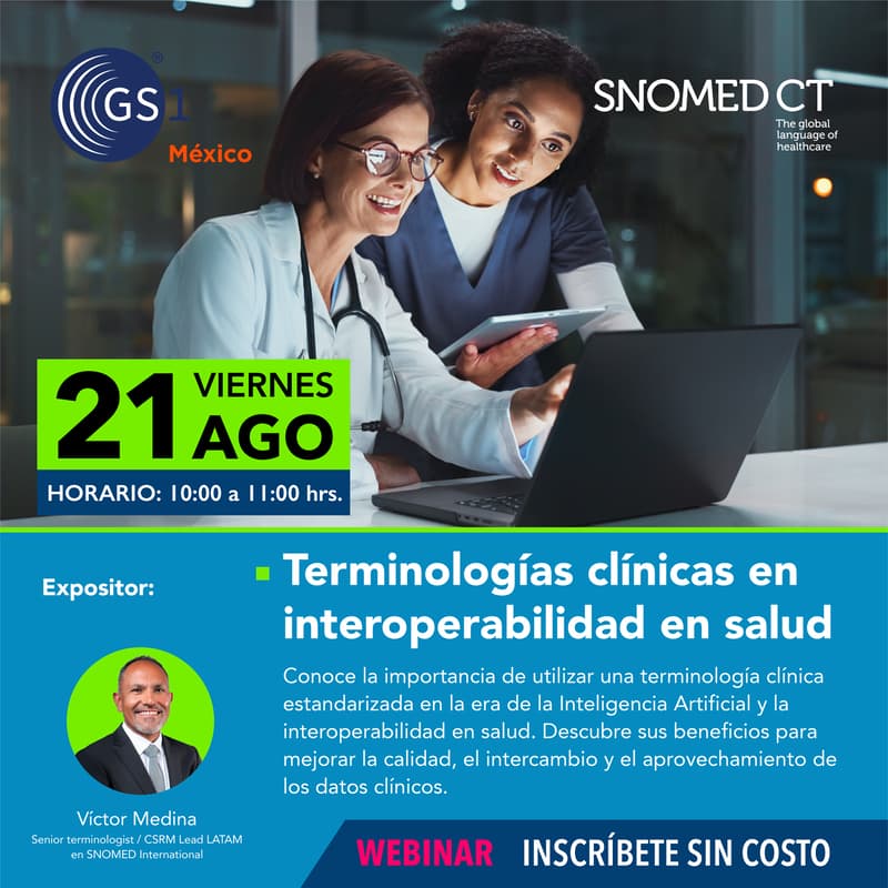 Cover Image for Terminologías clínicas en interoperabilidad en salud