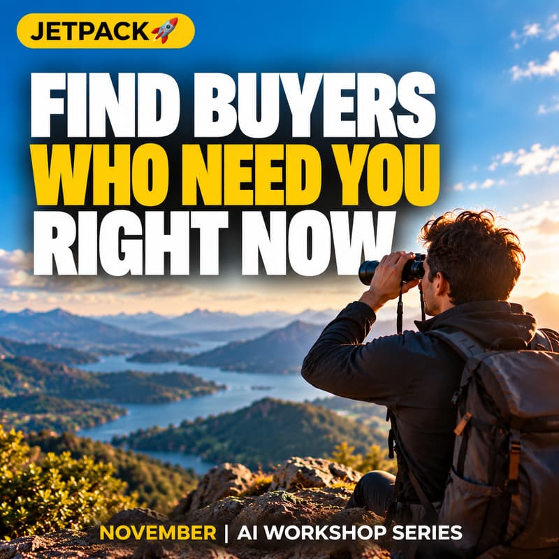 Cover Image for Find Buyers Who Need You Right Now