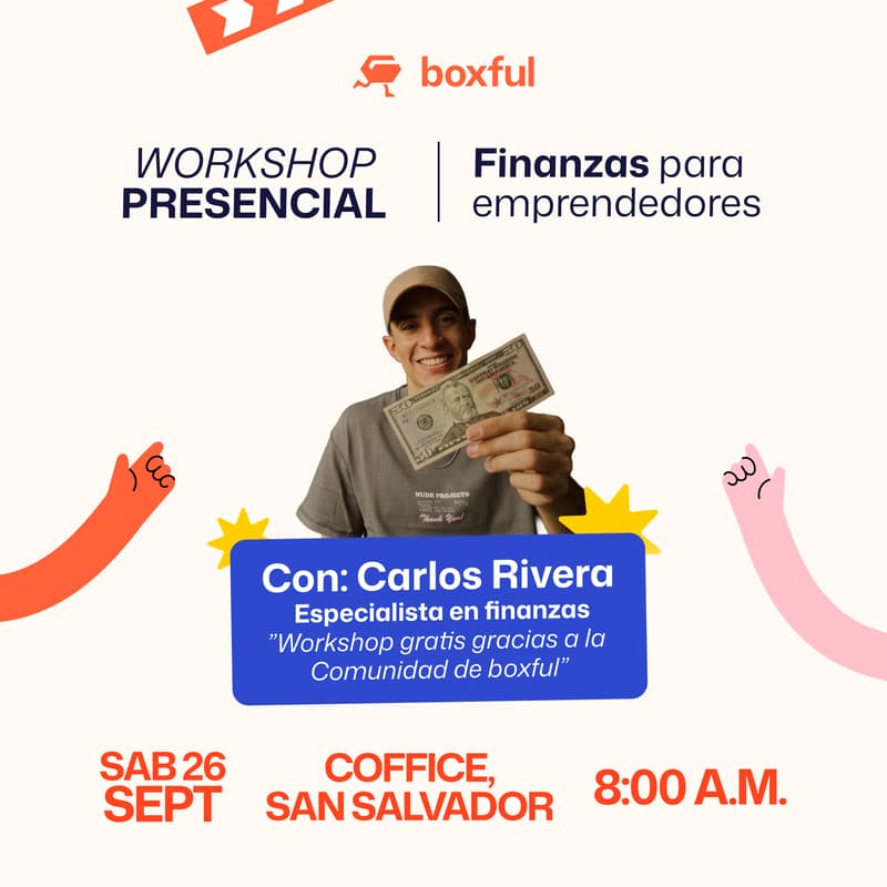 Cover Image for Finanzas para emprendedores - Carlos Rivera🔥💵