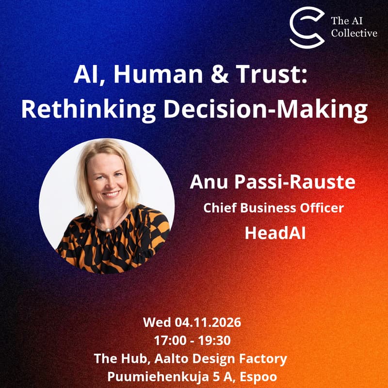 Cover Image for AI, Human & Trust: Rethinking Decision-Making
