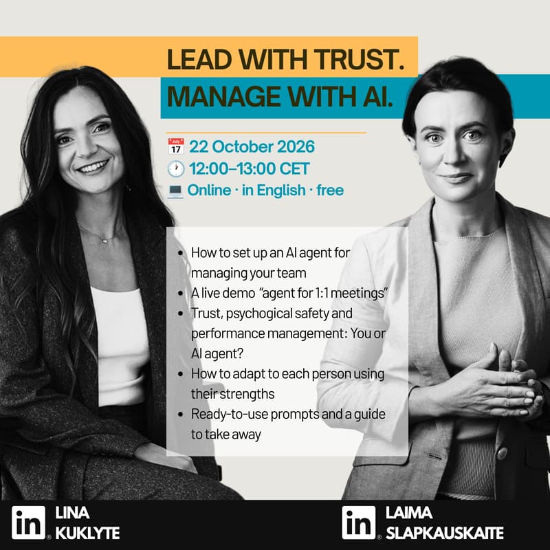 Cover Image for Lead with Trust. Manage with AI.
