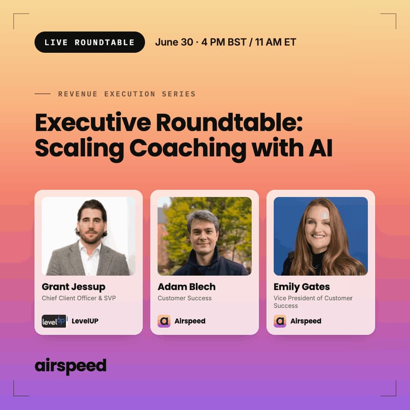 Cover Image for Revenue Execution Series by Airspeed