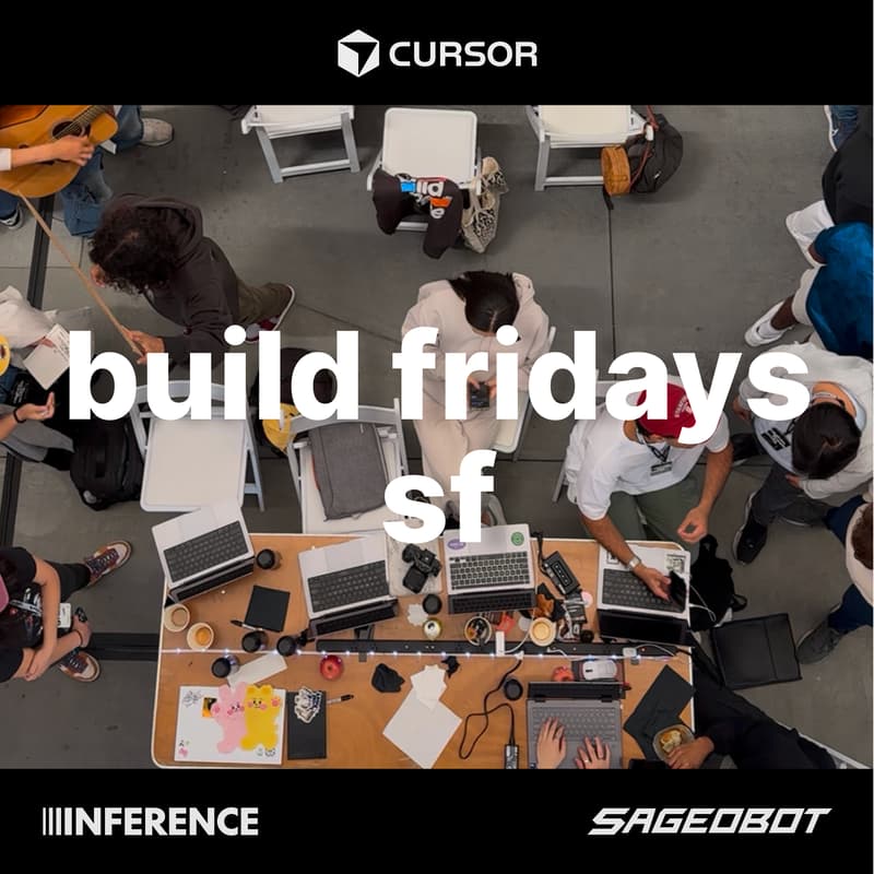 Cover Image for build fridays sf - work on your startup alongside others (bring laptop)