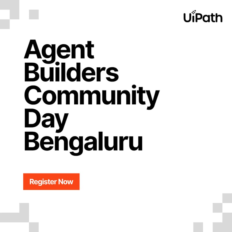 Cover Image for Agent Builders Community Day Bengaluru