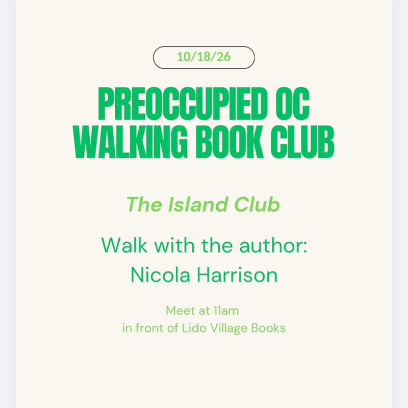 Cover Image for OC Walking Book Club with Nicola Harrison