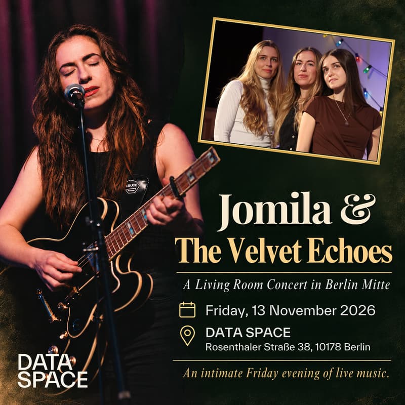 Cover Image for Jomila & The Velvet Echoes @ DATA SPACE
