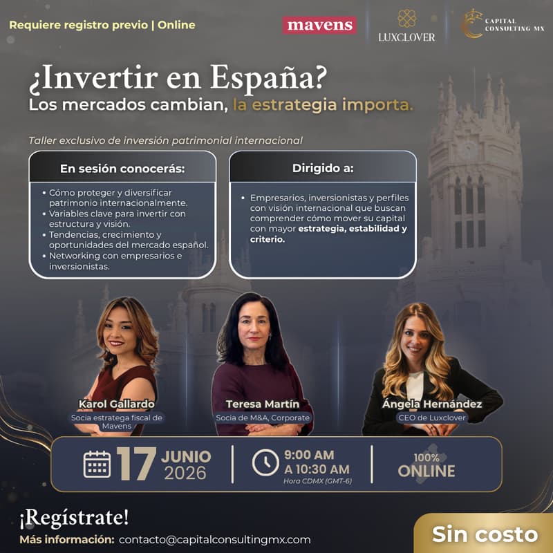 Cover Image for ¿Invertir en España?