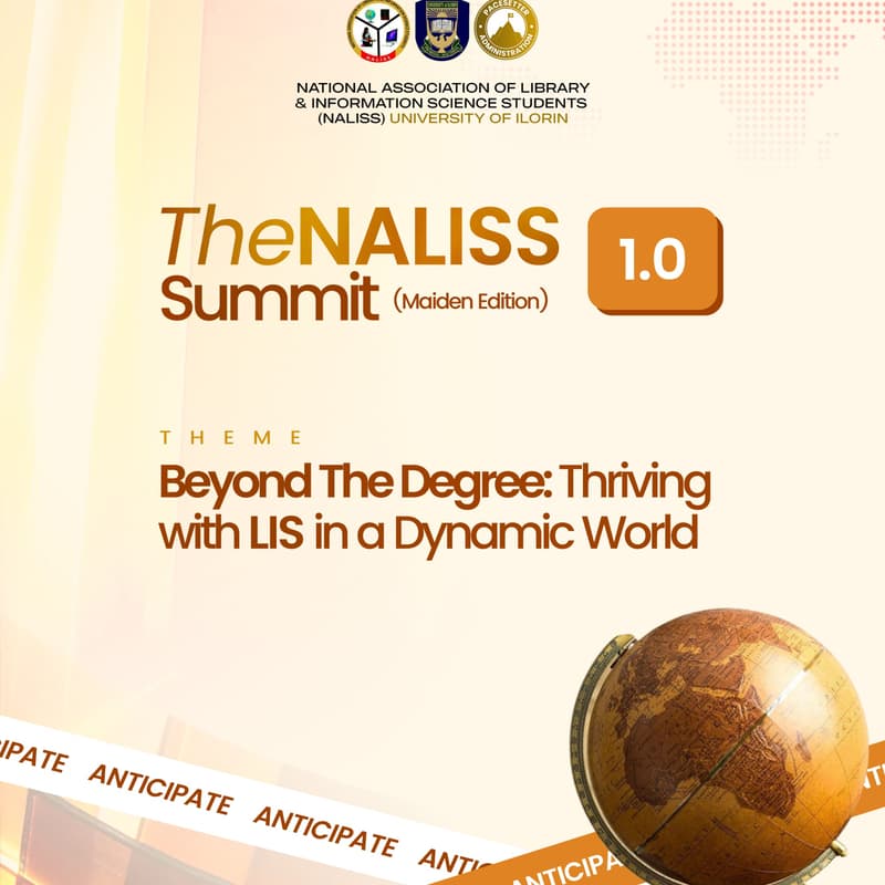 Cover Image for The NALISS Summit 1.0 ( Maiden Edition).