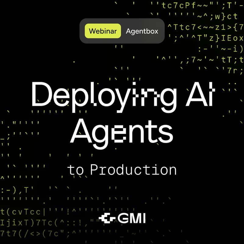 Cover Image for How to Deploy AI Agents That Scale | Webinar