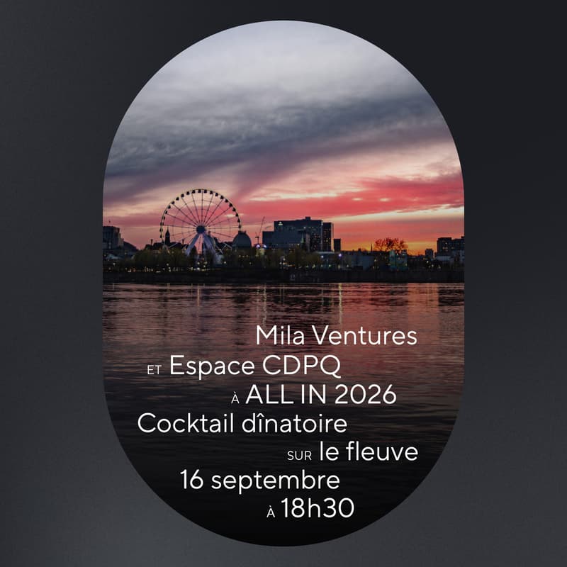 Cover Image for Investir à la frontière de l'IA — Un cocktail dînatoire privé sur le Saint-Laurent
