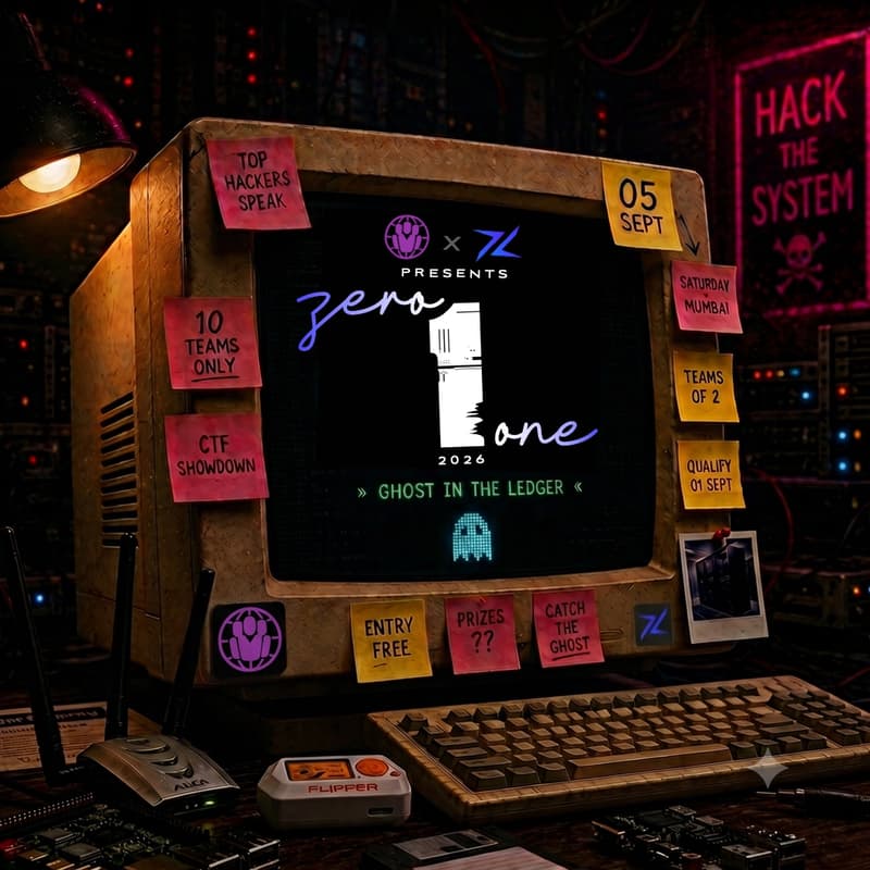 Cover Image for ZERO ONE — Ghost in the Ledger CTF