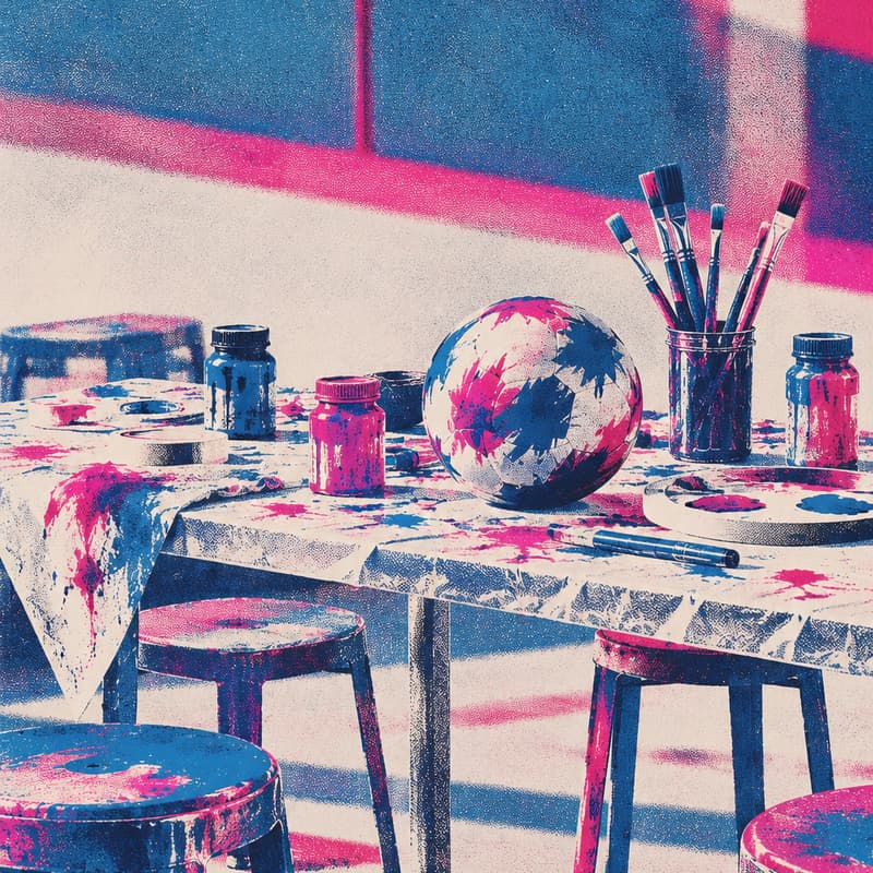 Cover Image for BALL PAINTING WORKSHOP ⚽🎨