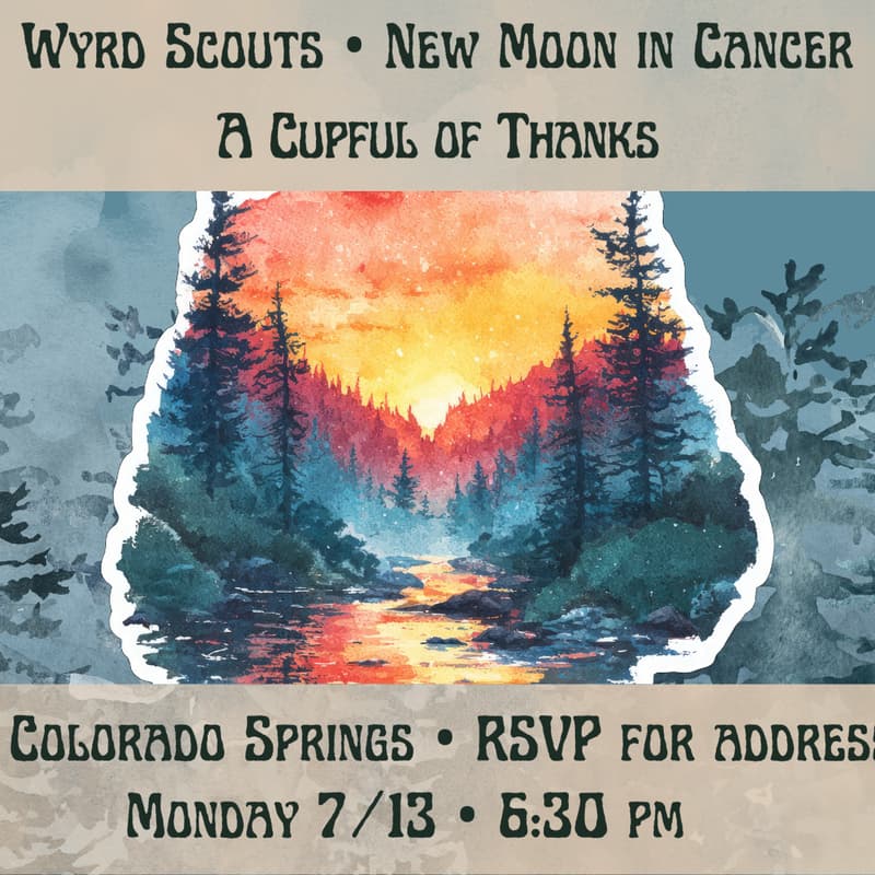 Cover Image for Cancer New Moon • A Cupful of Thanks