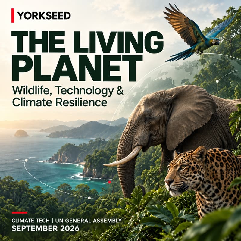 Cover Image for Yorkseed House: The Living Planet: Wildlife, Technology and Climate Resilience