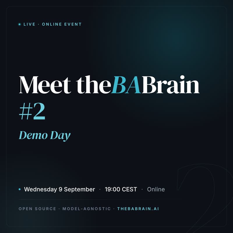 Cover Image for Meet theBABrain#2: Demo Day