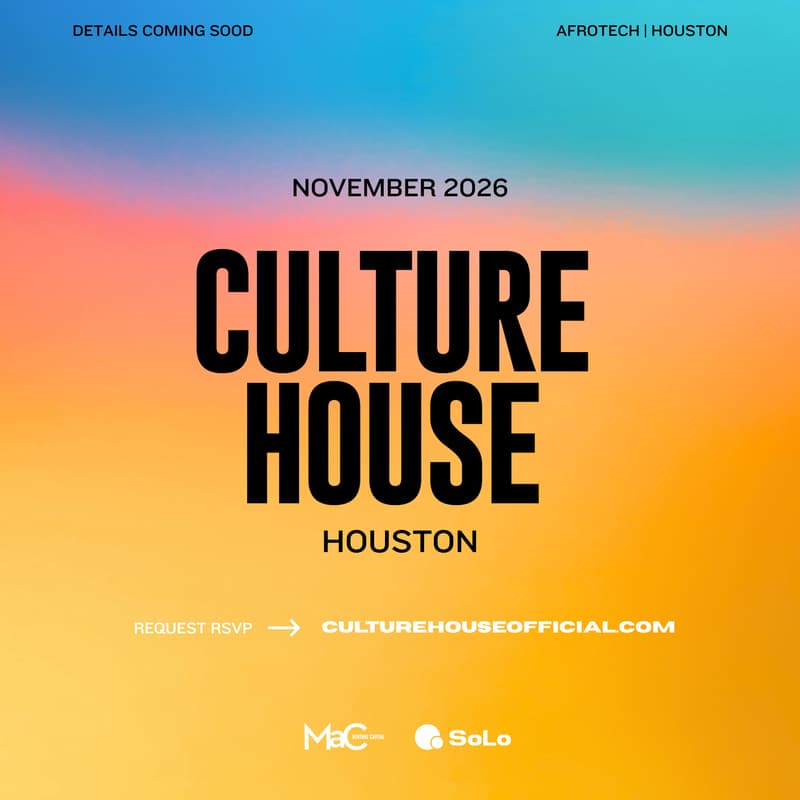 Cover Image for Culture House | Afrotech 2026