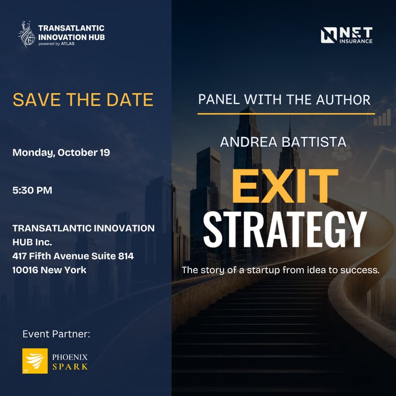 Cover Image for Exit Strategy | by A. Battista | New York Presentation Event