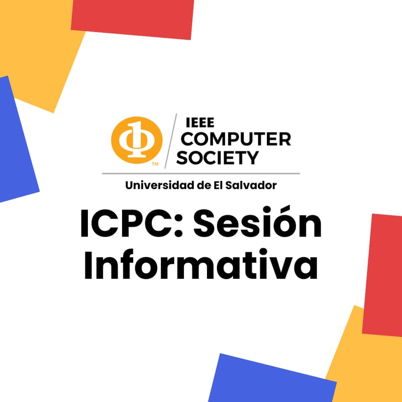 Cover Image for ICPC: Sesión Informativa
