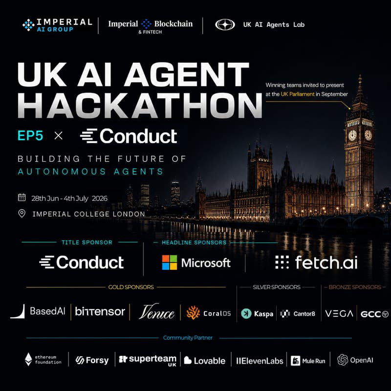 Cover Image for UK AI Agent Hack Ep5. x Conduct