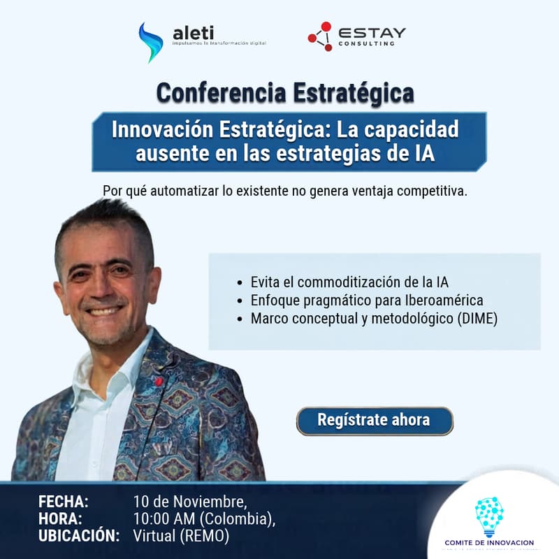 Cover Image for Innovación Estratégica: La capacidad ausente en las estrategias de IA