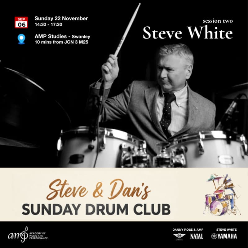 Cover Image for Sunday Drum Club with Steve White