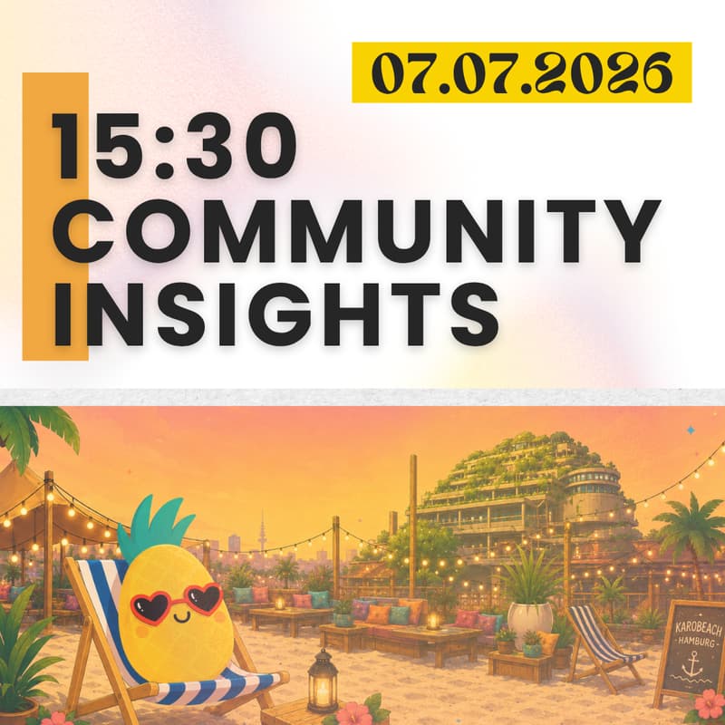 Cover Image for Pre-Event Summerbreak - Community Update (Hybrid)