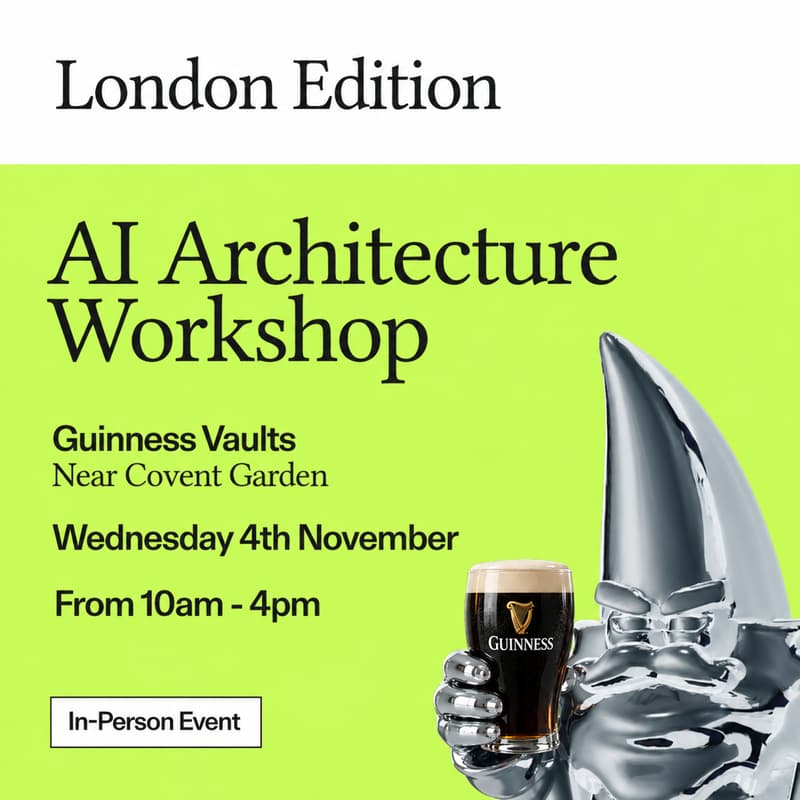 Cover Image for AI Architecture Workshop: London Edition