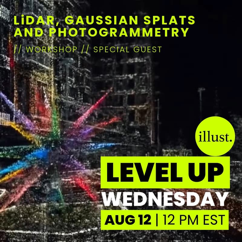 Cover Image for LiDAR, Gaussian Splats, & Photogrammetry Workshop (special guest)
