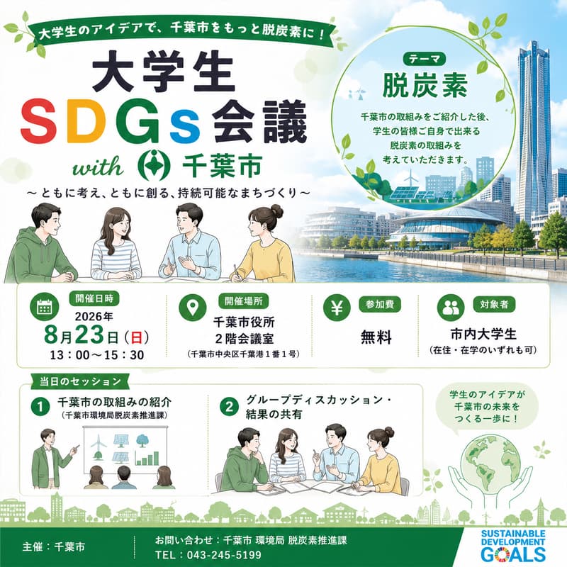 Cover Image for SDGs会議with千葉市