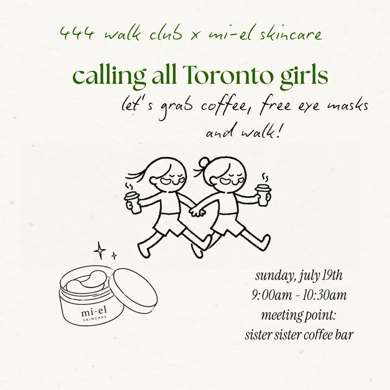 Cover Image for 444 Walk Club x Mi-el Skincare