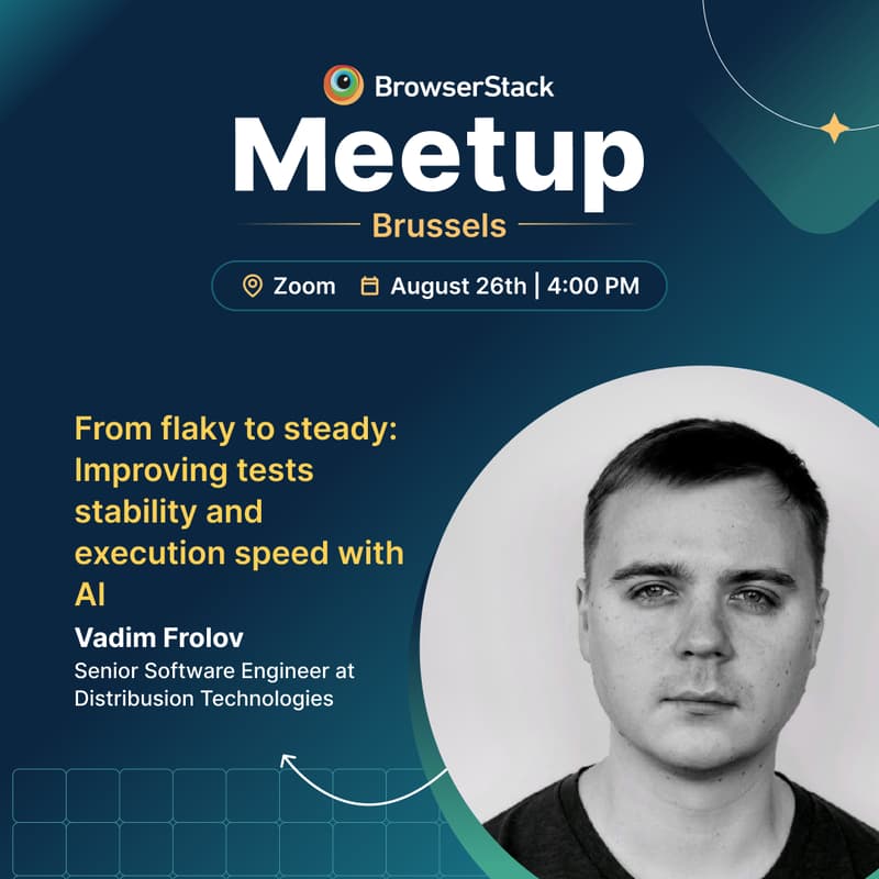 Cover Image for BrowserStack QA Meetup Brussels