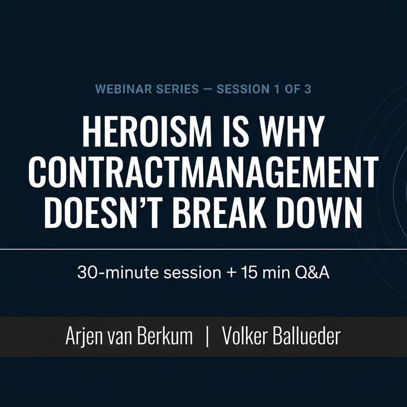 Cover Image for Webinar 1: Heroism is Why Contract Management Doesn't Break Down