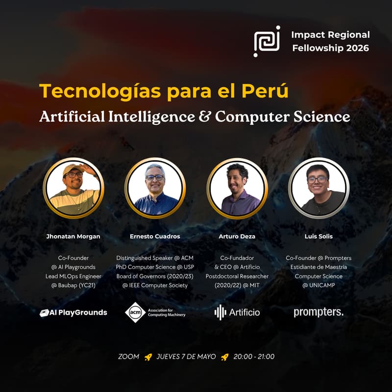 Cover Image for Tecnologías para el Perú 🌀 Computer Science & Artificial Intelligence