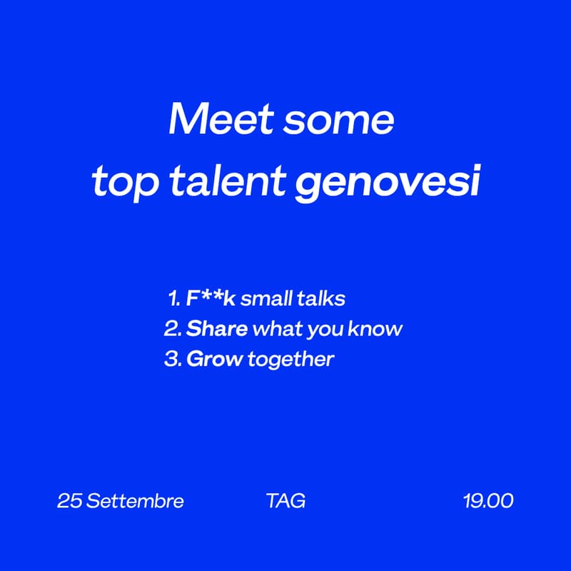 Cover Image for Meet some top talent genovese