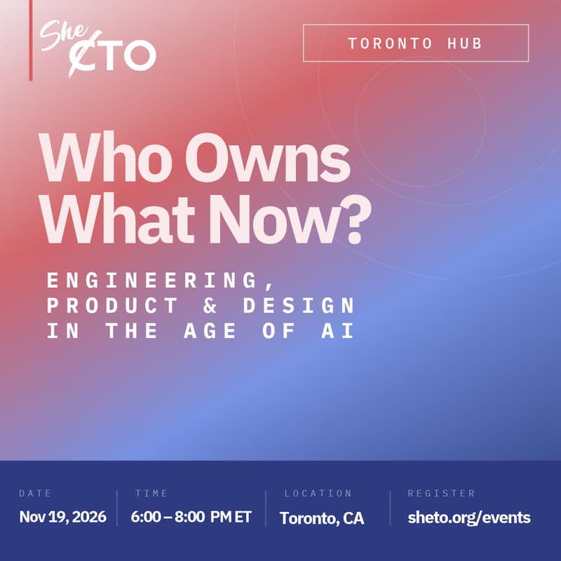 Cover Image for SheTO Toronto Hub Event