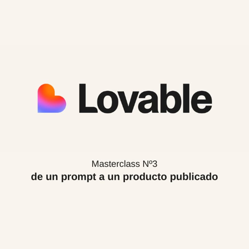 Cover Image for Lovable: de un prompt a un producto publicado