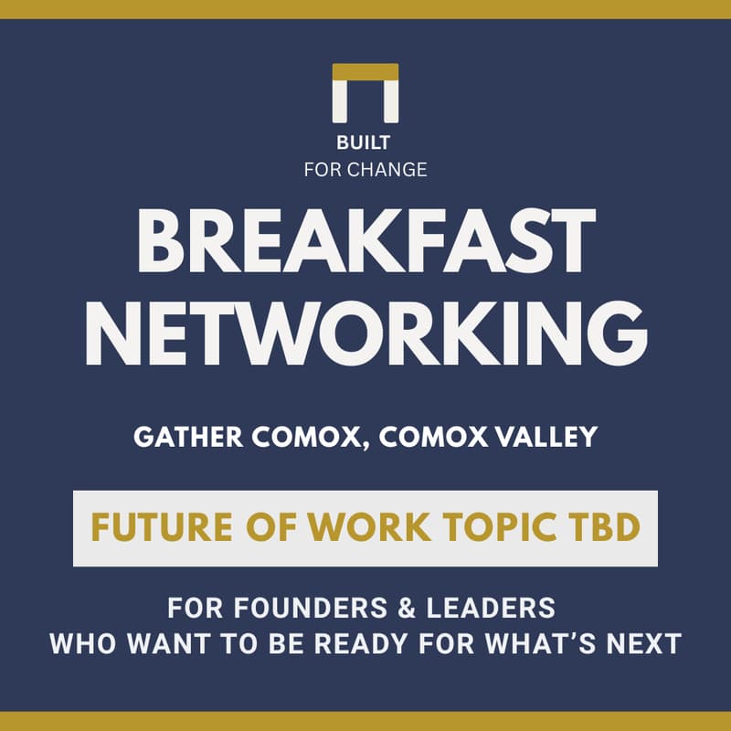 Cover Image for Built for Change Breakfast Networking