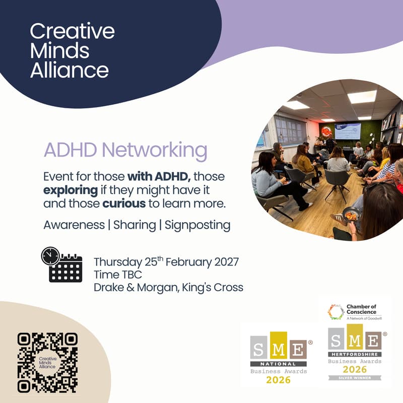 Cover Image for ADHD Networking - London