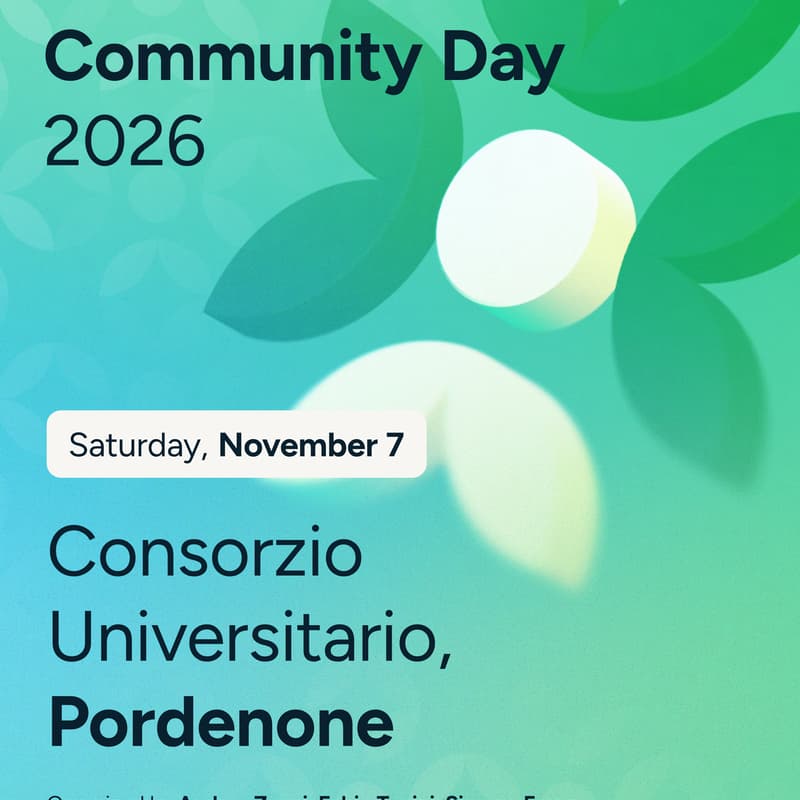 Cover Image for Home Assistant conosciamoci! Community Day