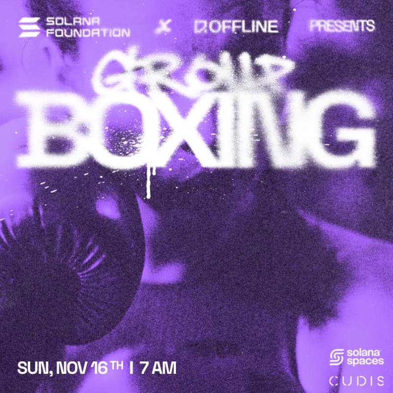 Cover Image for Solana Fitness Zone: Group Boxing | Breakpoint 2026