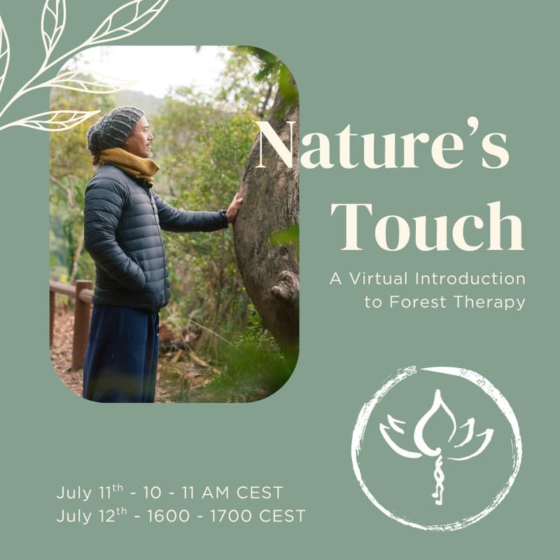 Cover Image for Nature's Touch: A Virtual Intro to Forest Therapy