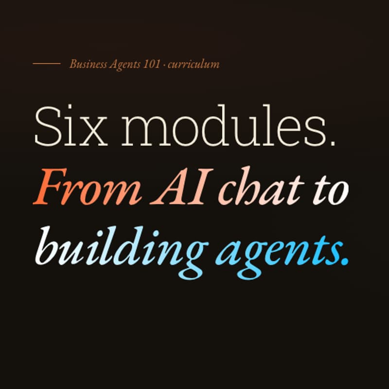 Cover Image for From AI chat to building agents