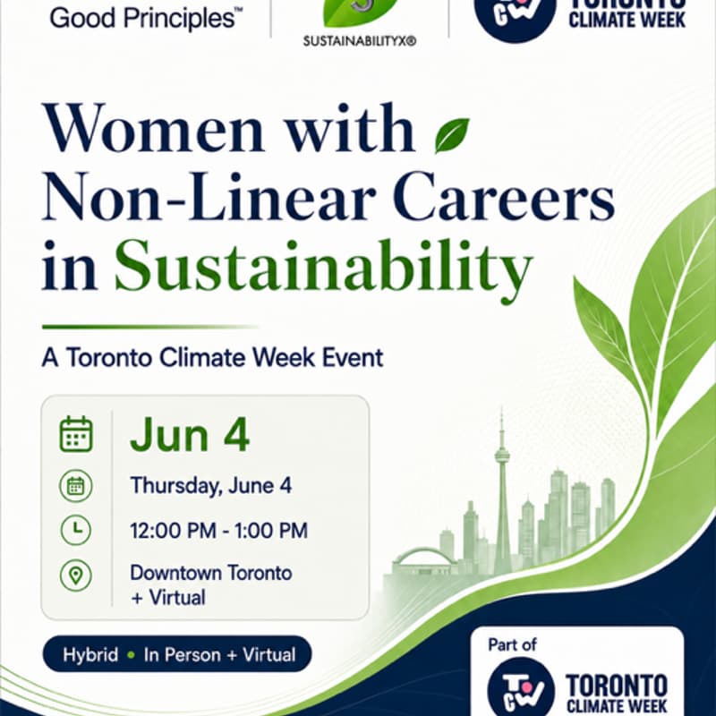 Cover Image for Women with Non-Linear Careers in Sustainability