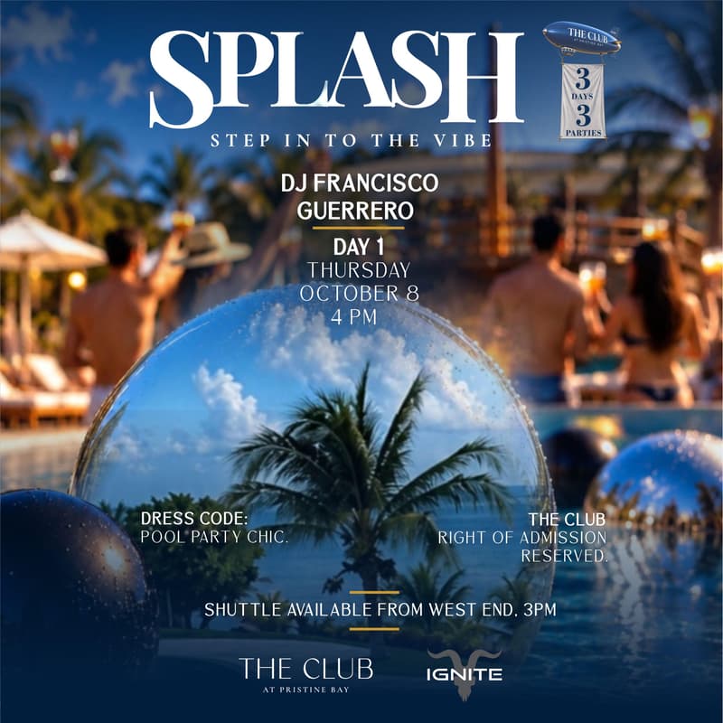 Cover Image for SPLASH Day 1 · DJ Francisco Guerrero