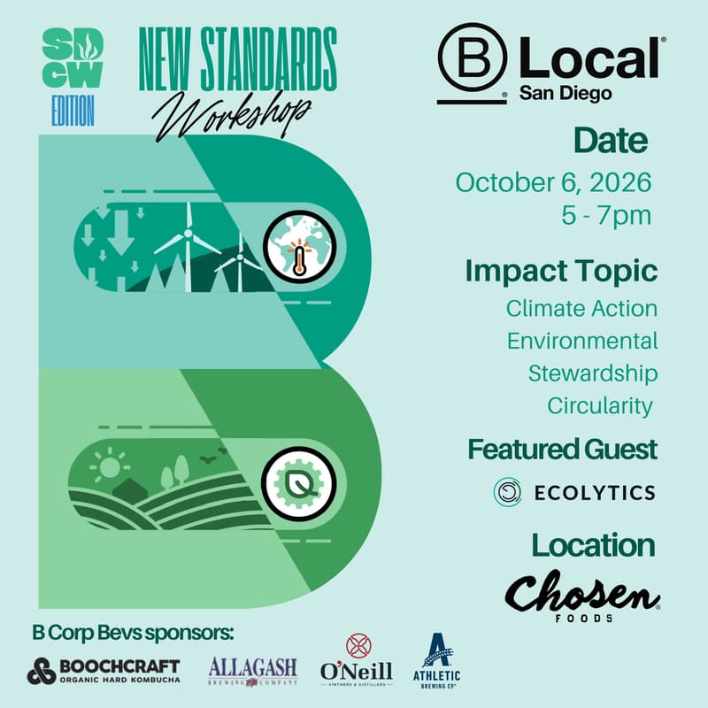 Cover Image for B Local San Diego Presents: New Standards Workshop SDCW Edition